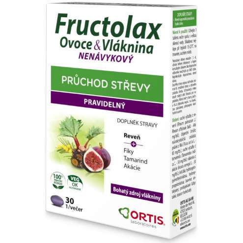 ORTIS Fructolax - Очищение кишечника, 30 табл
